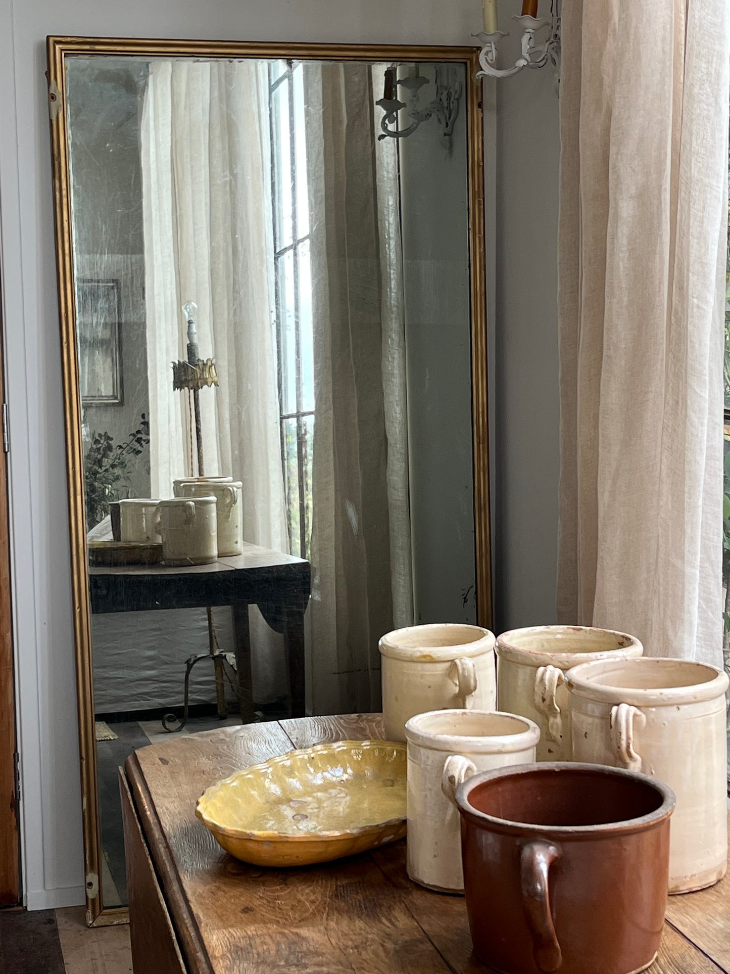Antique mirror