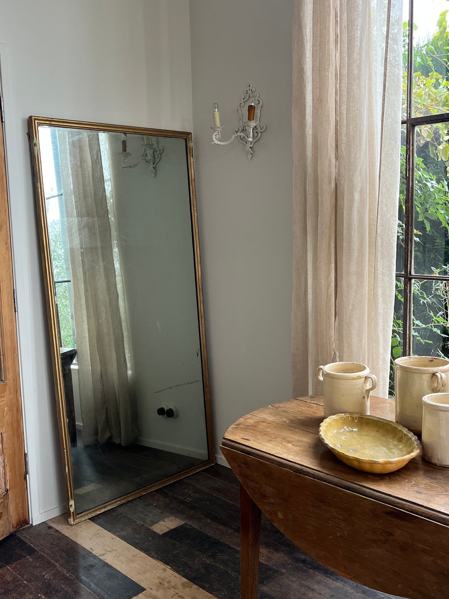 Antique mirror