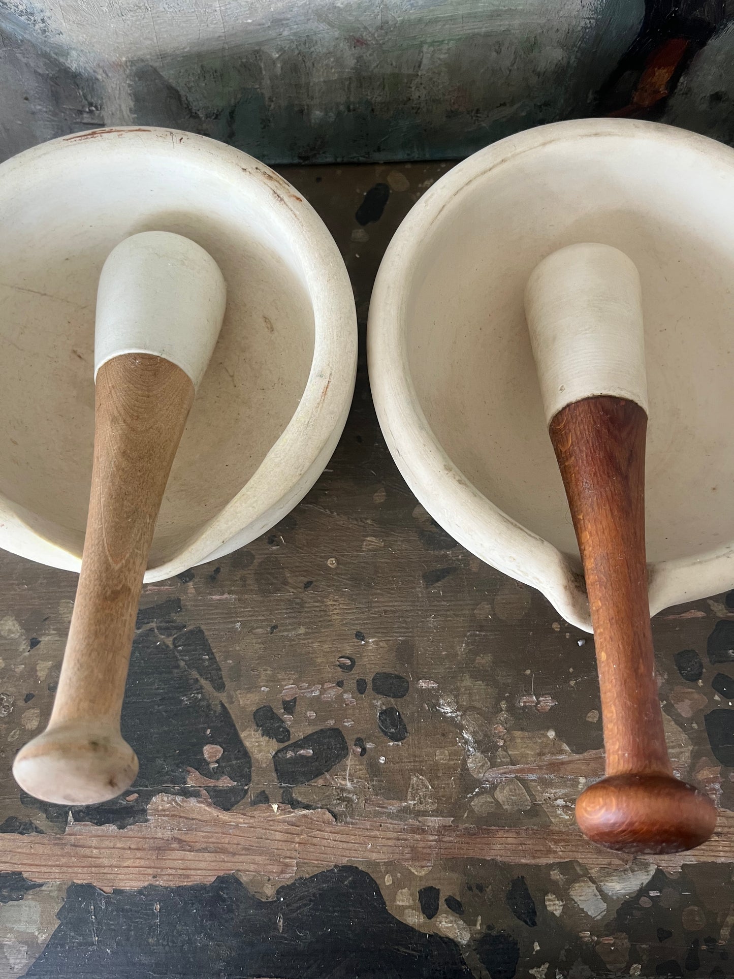 Antique pestle and mortar