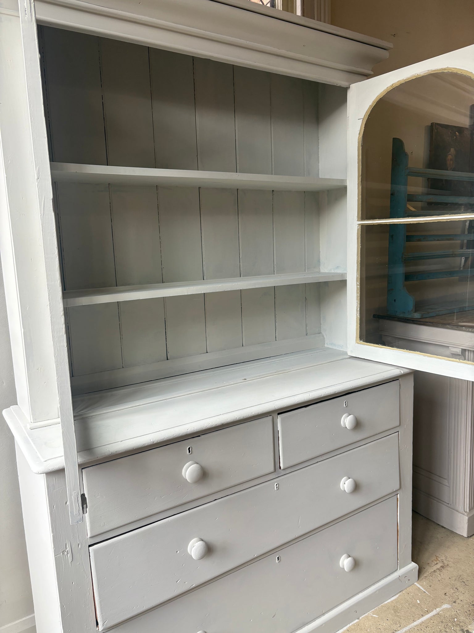 Painted dresser /bookcase