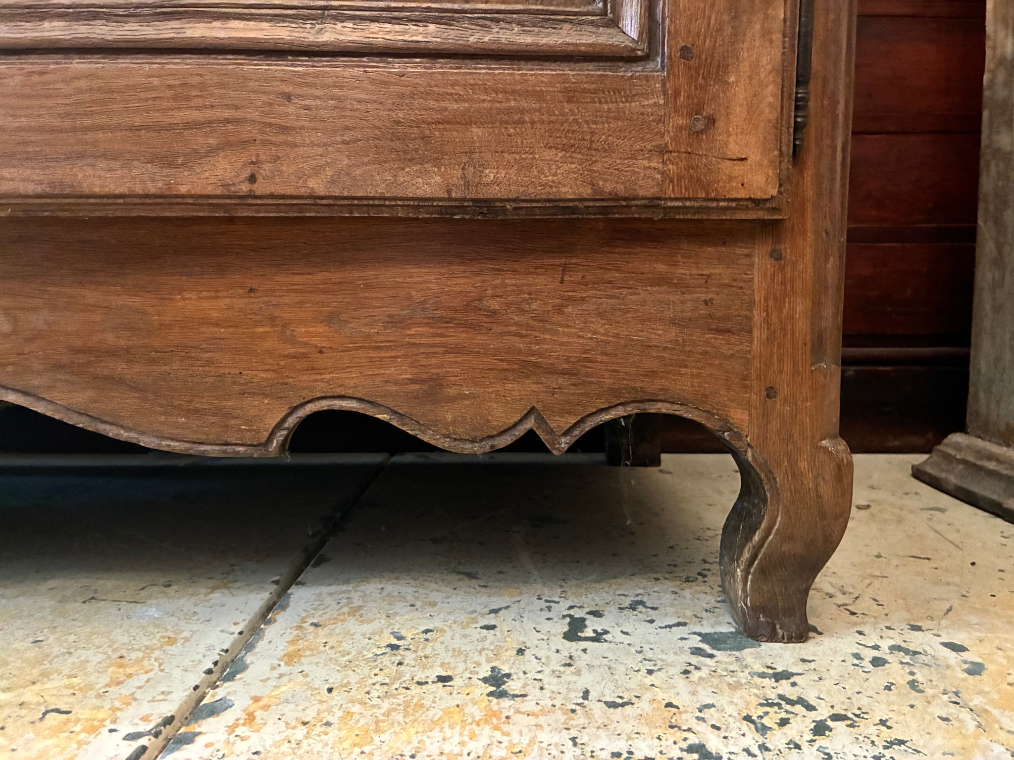 Antique French oak buffet