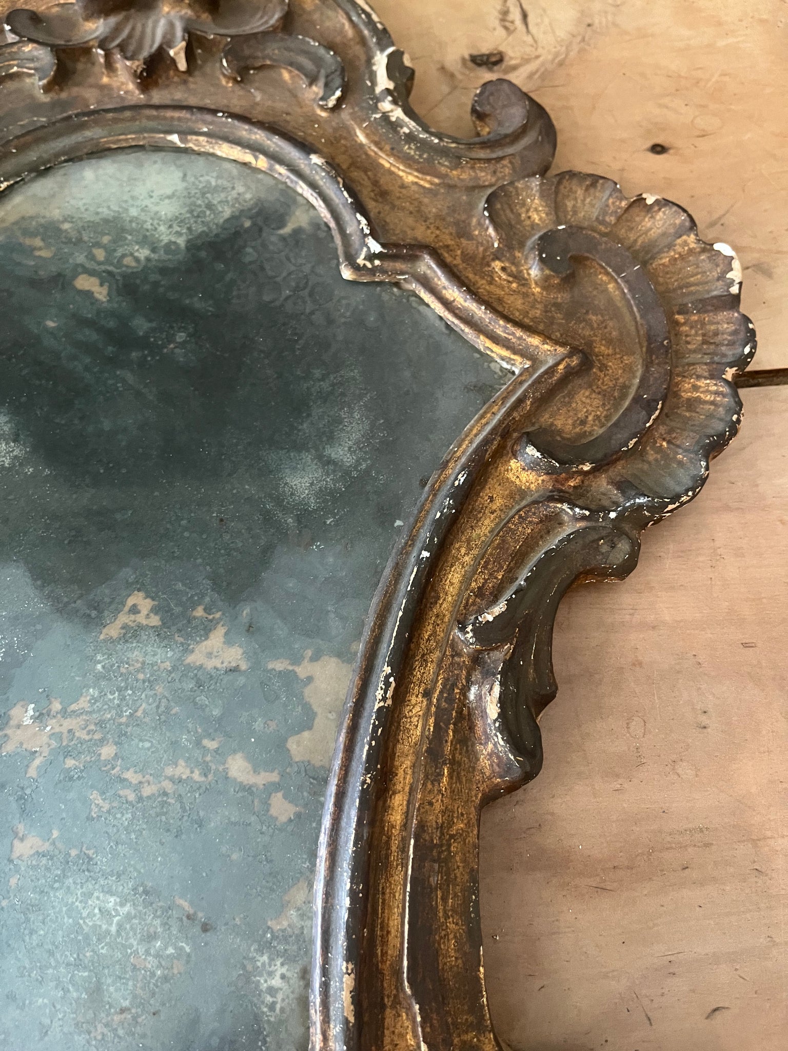 Ancient Italian mirror