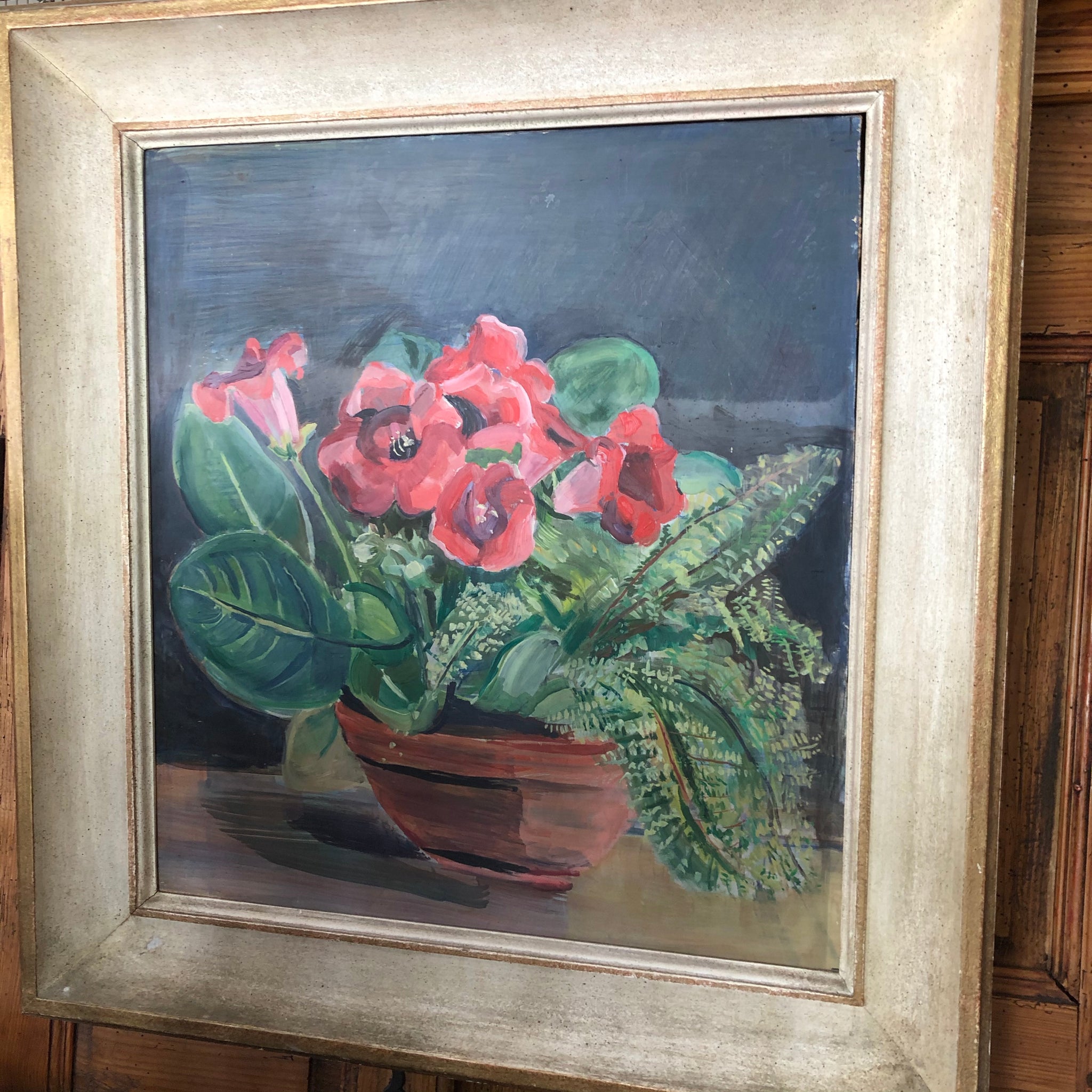 Floral still life oil painting