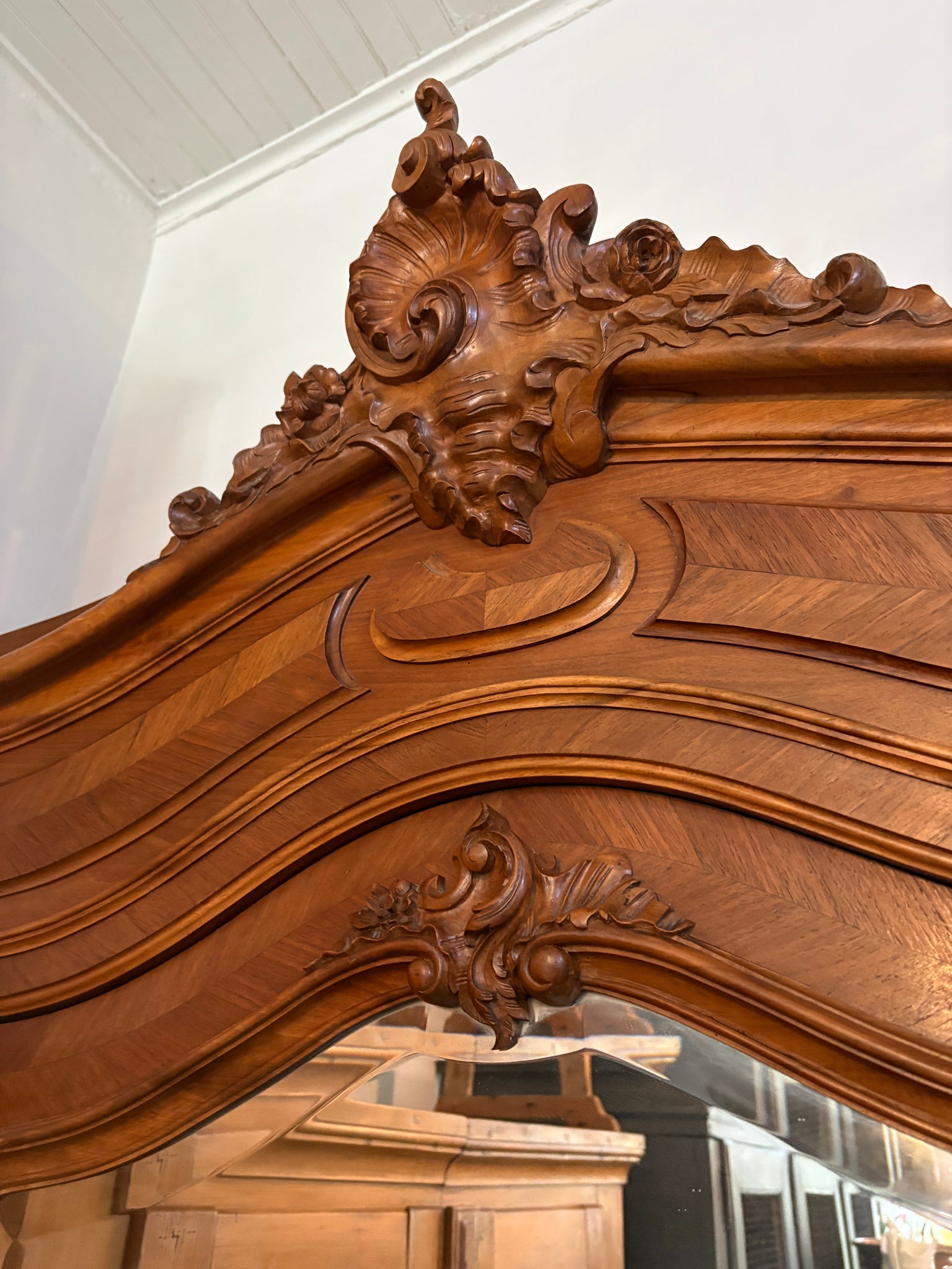 French single door armoire