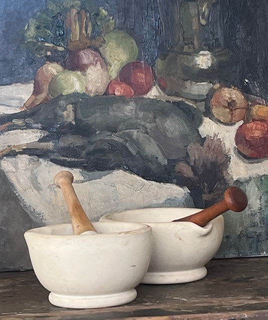 Antique pestle and mortar