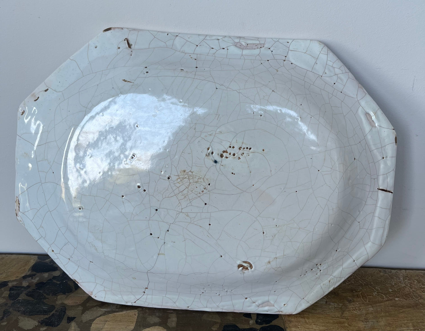 French delft platter