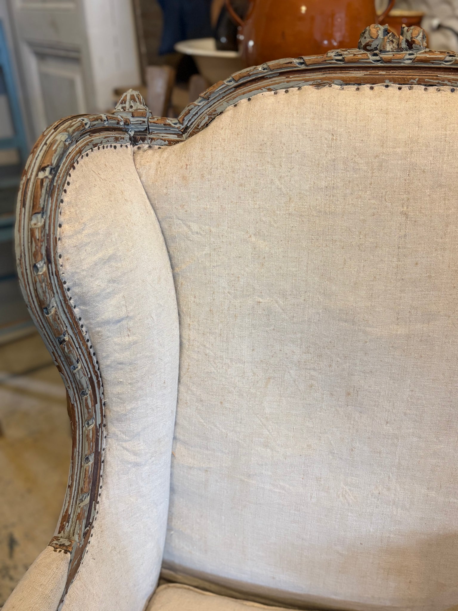 Antique French Armchair
