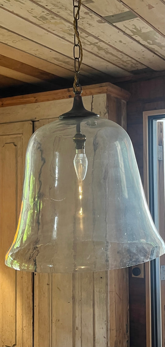 Antique cloche light