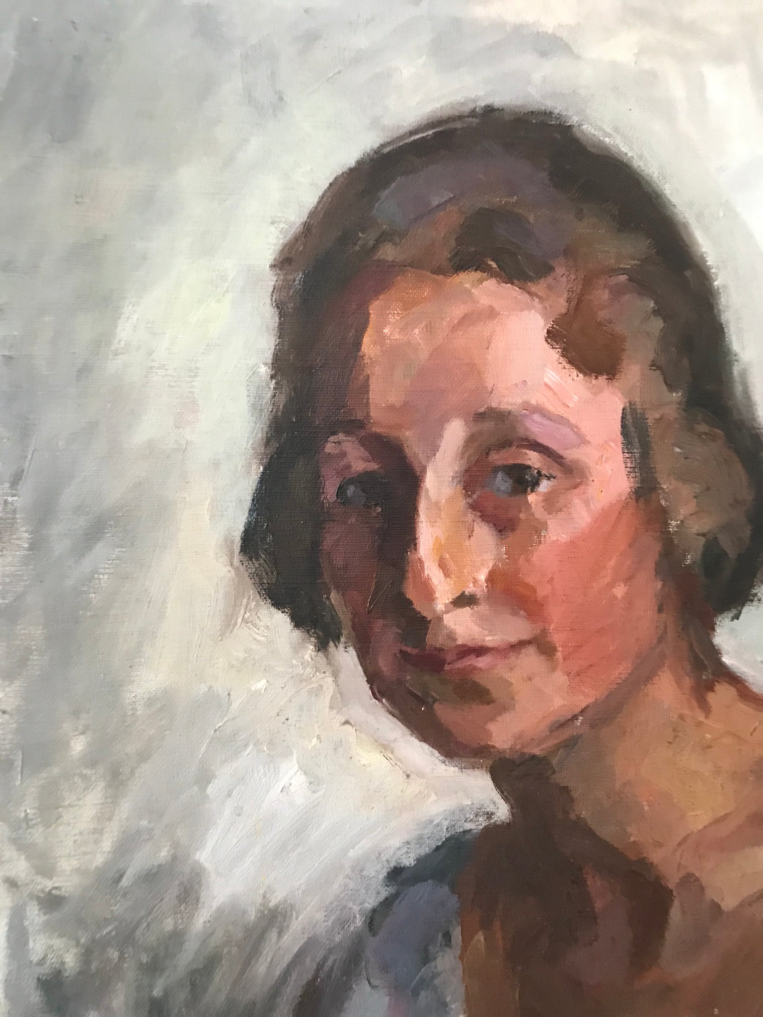 Antique female portrait