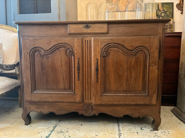 Antique French oak buffet