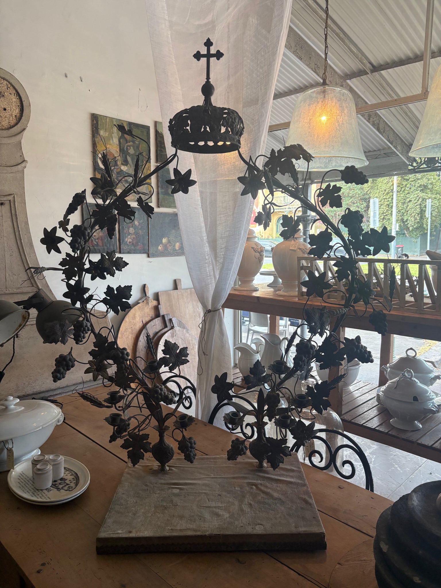 French antique Alter Piece