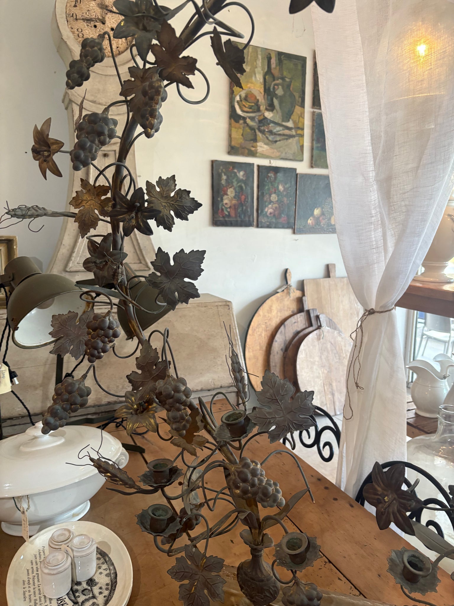 French antique Alter Piece