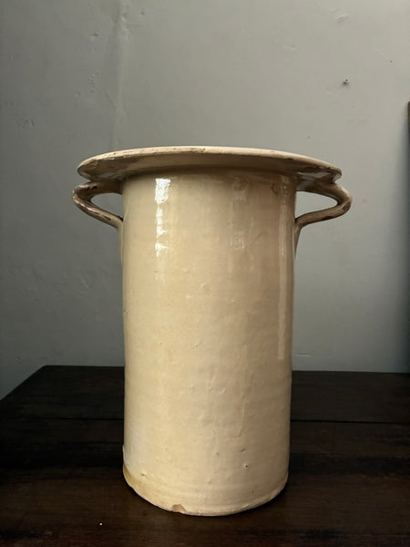 Large antique pottery vessel