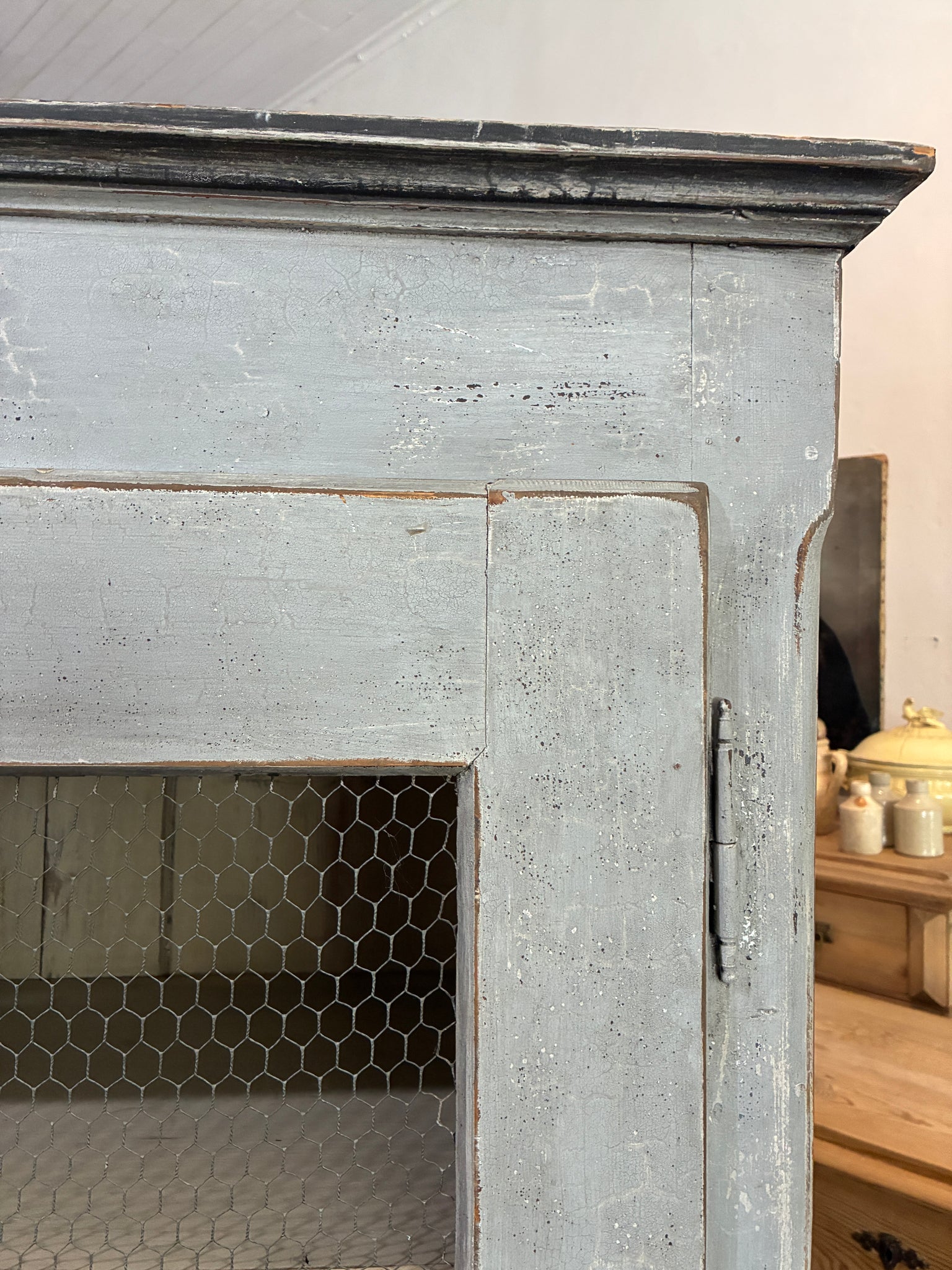 French storage armoire