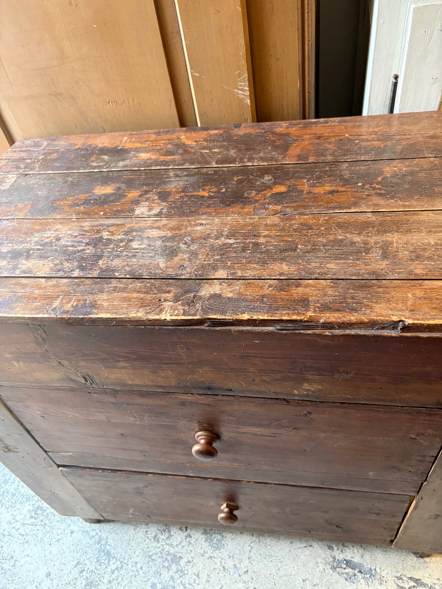 Depression era drawers