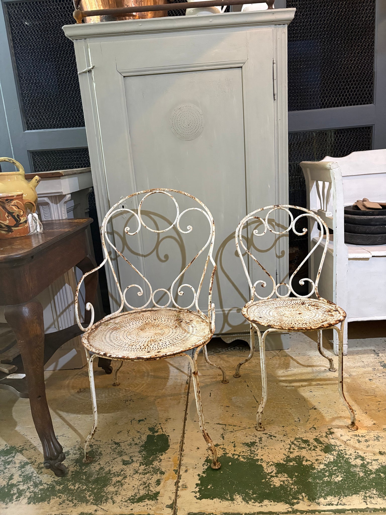 Set 4 French  Garden Chairs