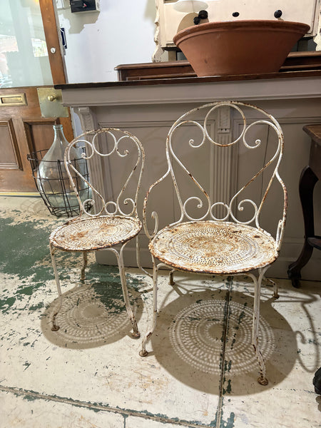 Set 4 French  Garden Chairs