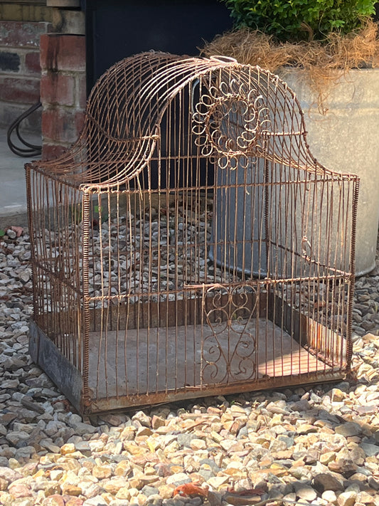 Antique Wirework birdcage