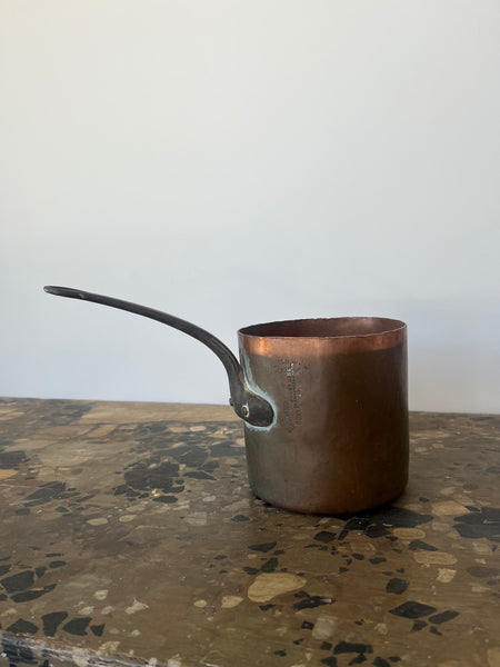 Antique copper pot