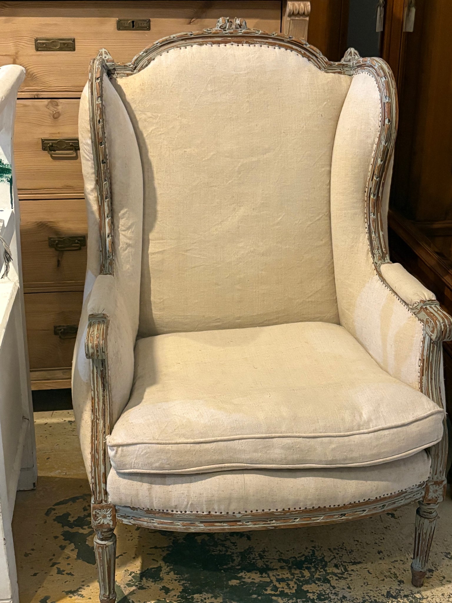 Antique French Armchair