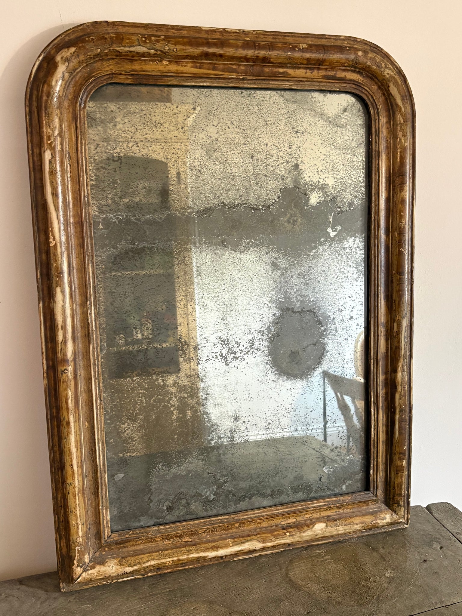 Antique French mirror