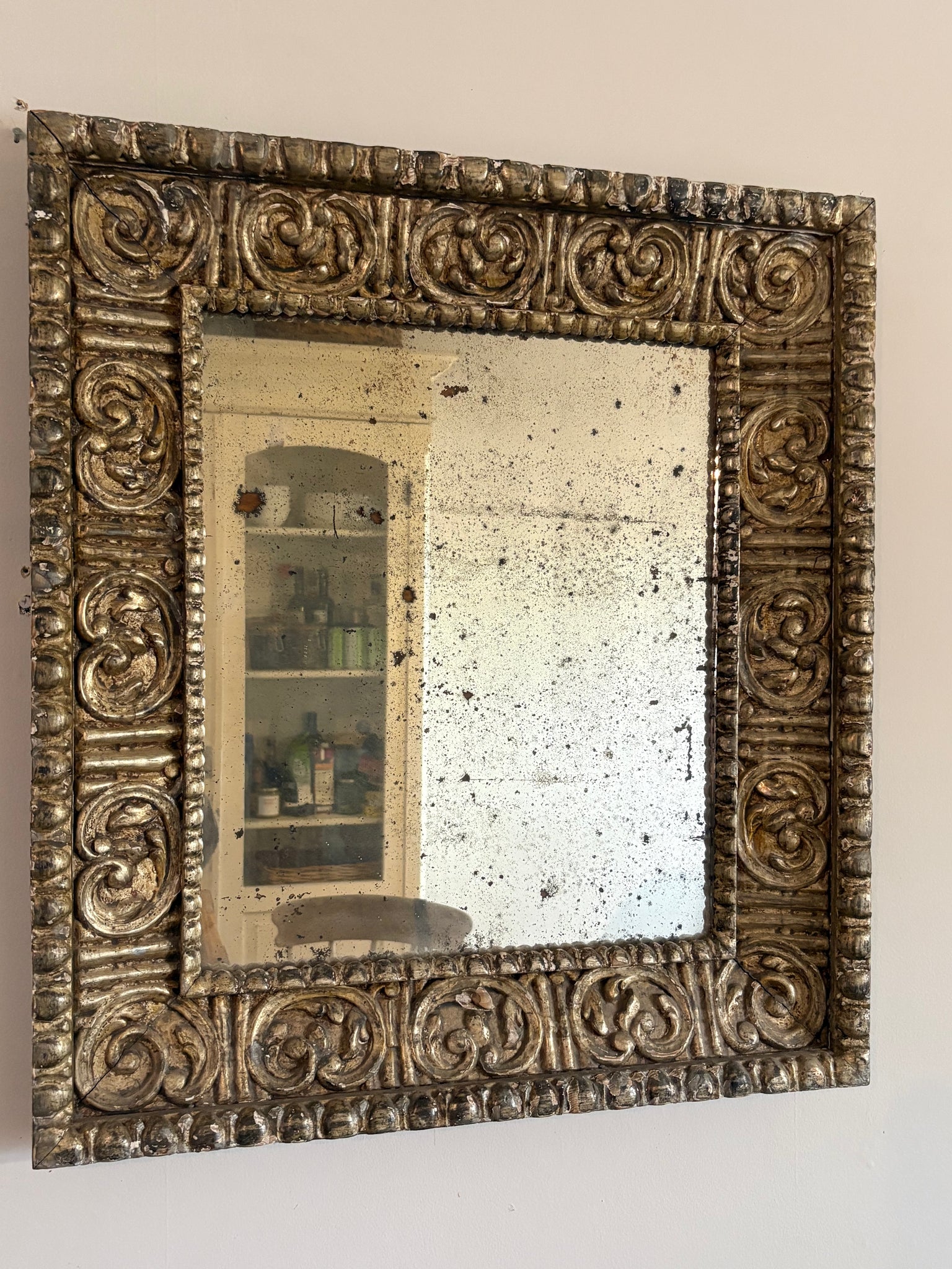 French antique mirror