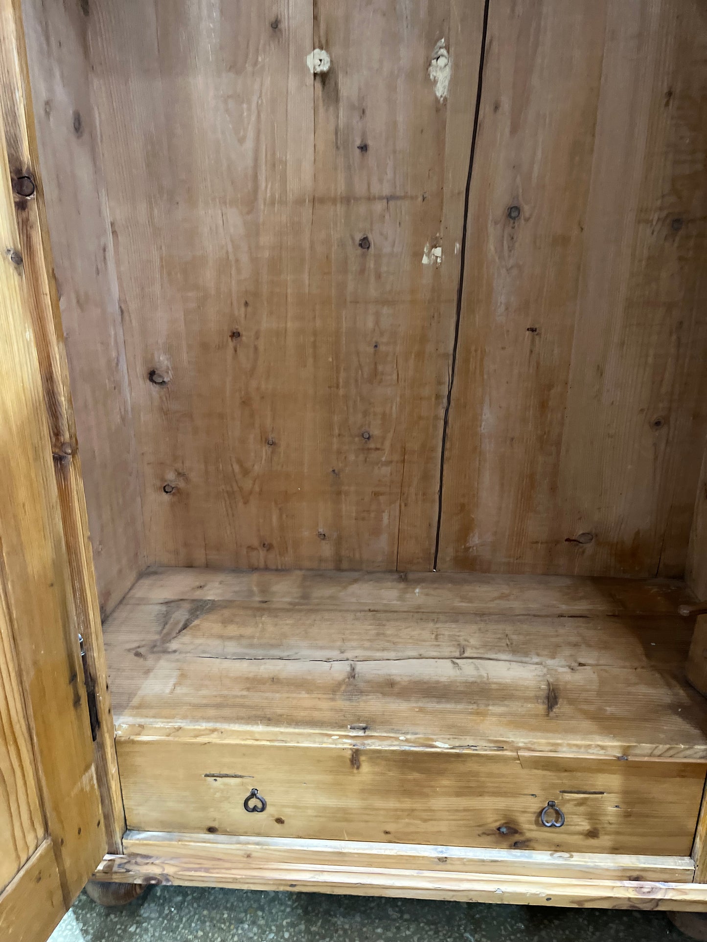 European pine cupboard