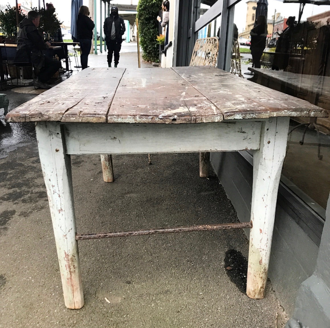 Rustic country house table