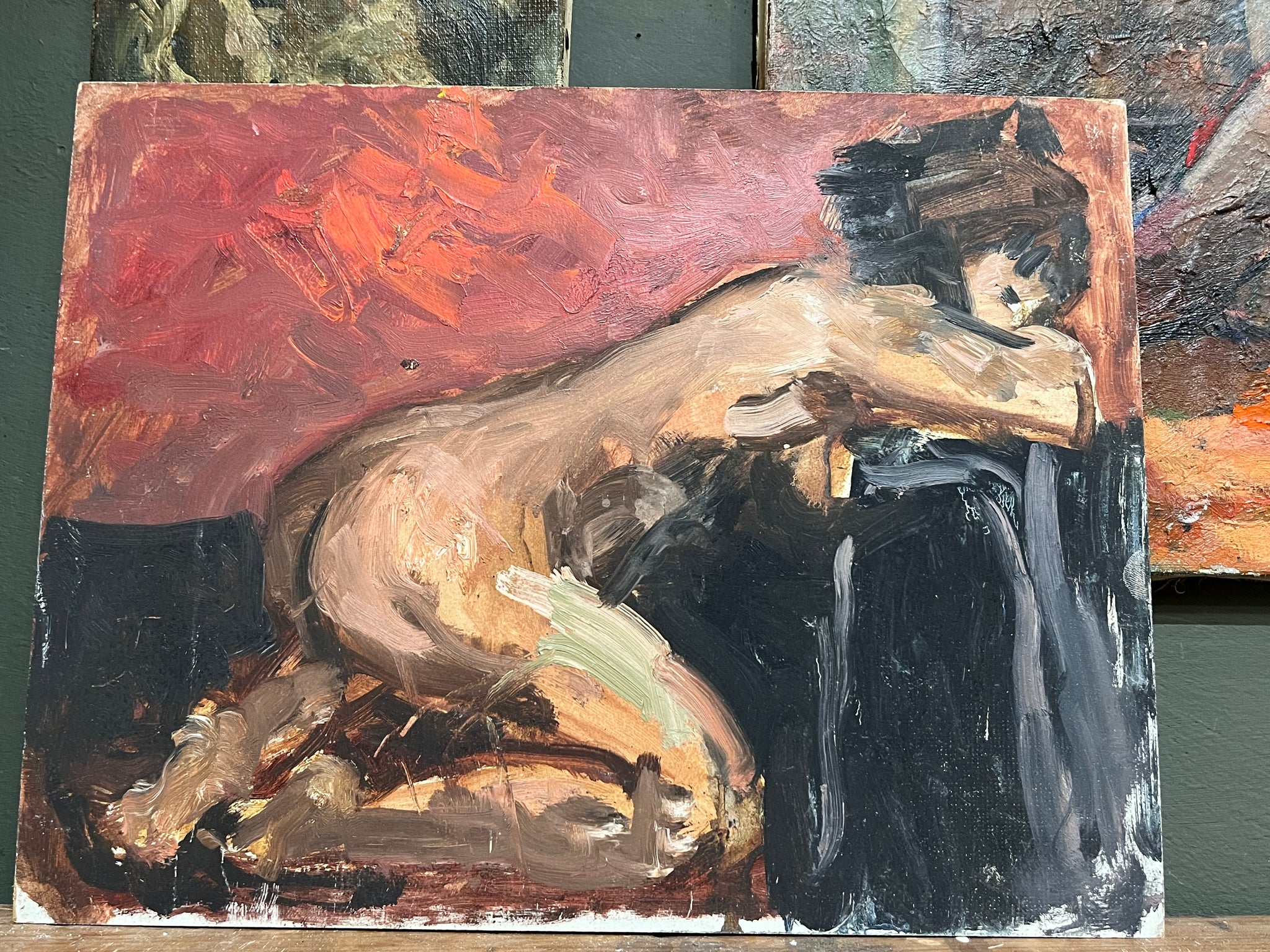 Abstract nude