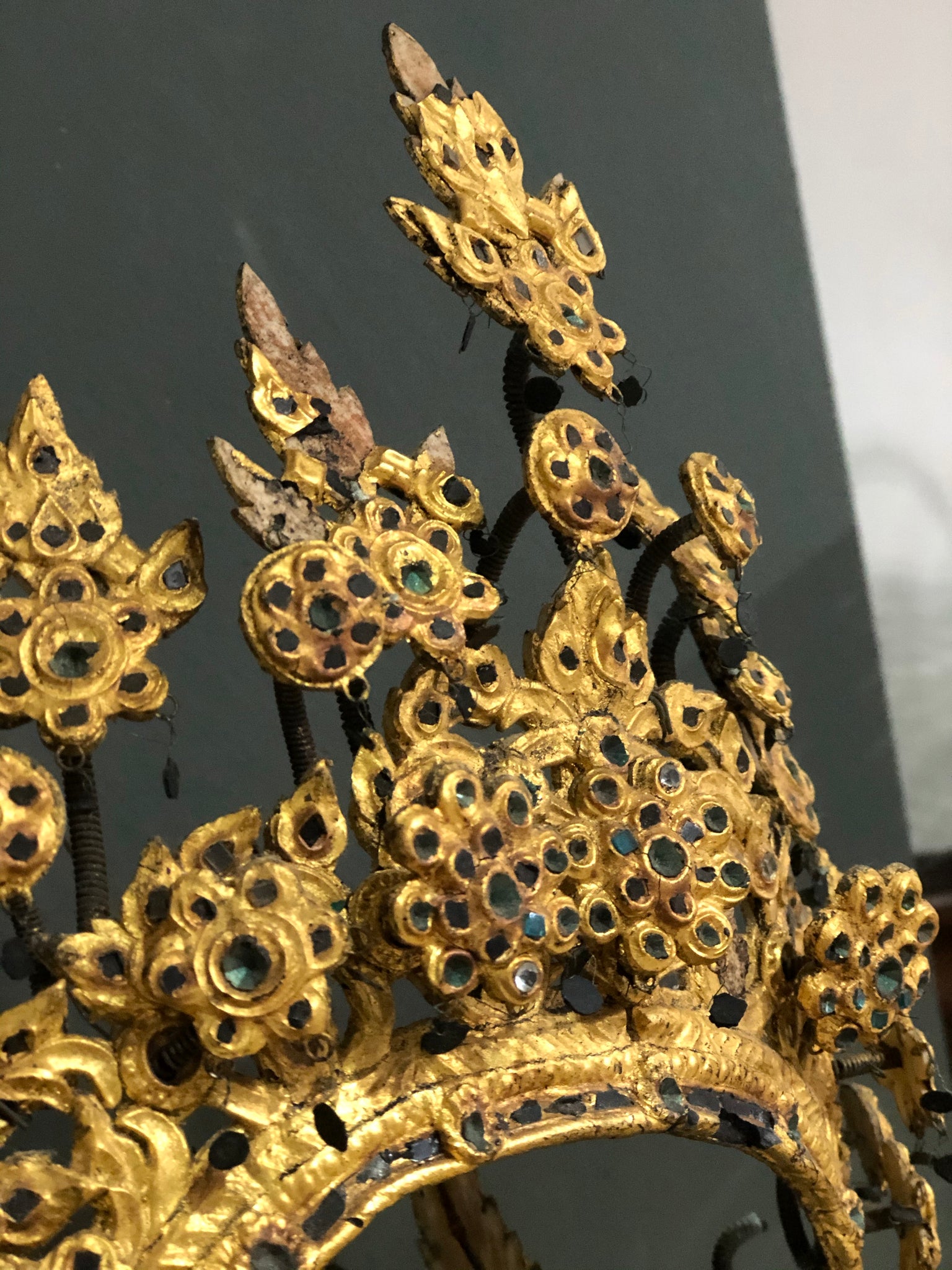 Fabulous antique Thai headdress