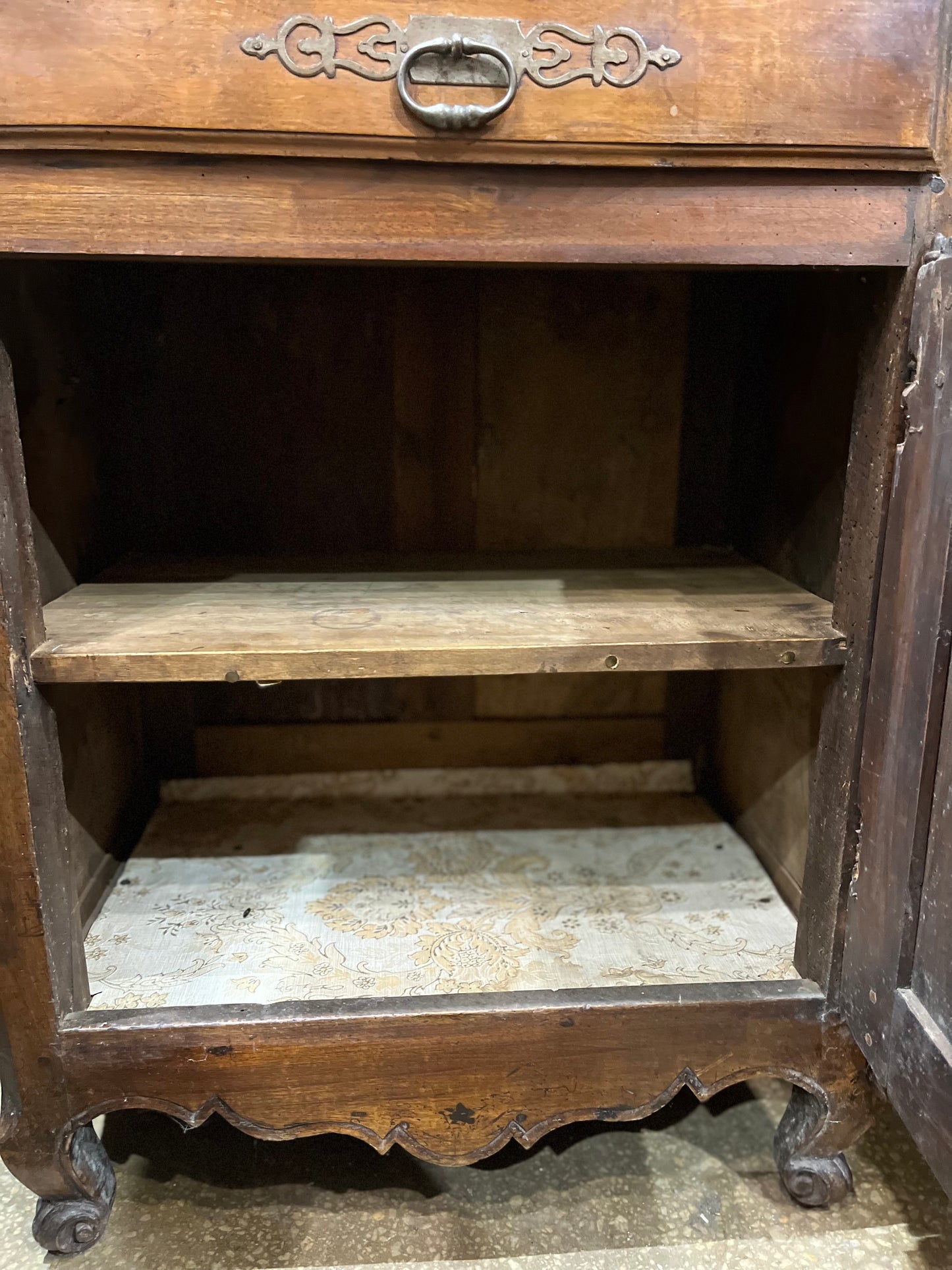 French oak cupboard