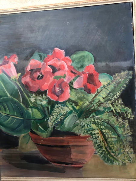 Floral still life oil painting